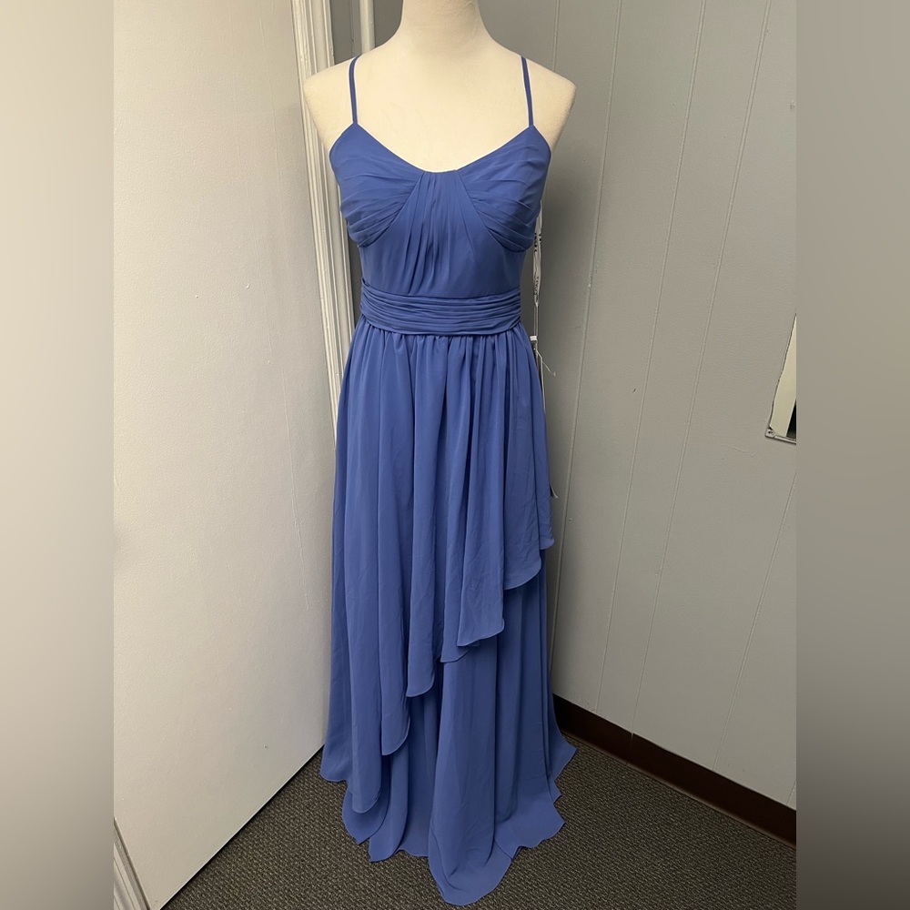 Mary's Bridal Flowing Blue Dress